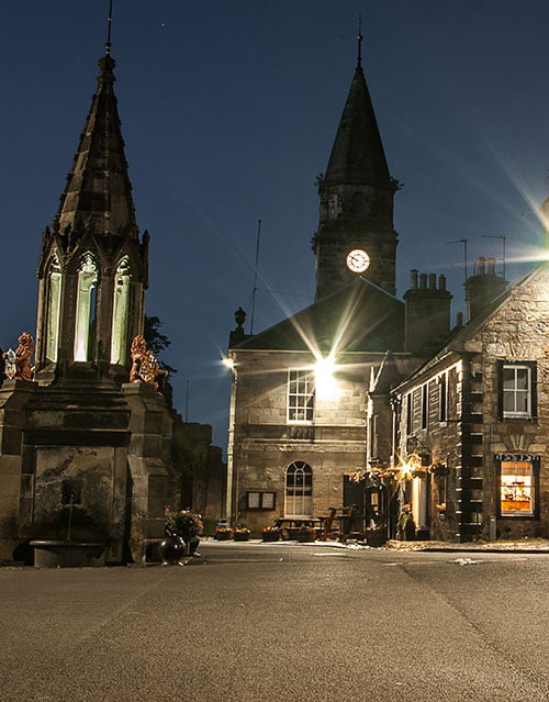 Falkland village in North Fife